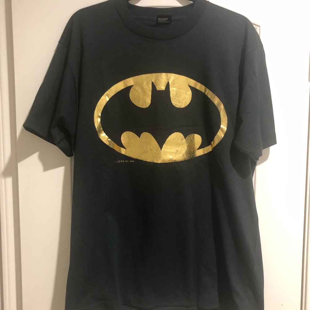 Super rare auth vintage 1988 Batman tee sz: xl